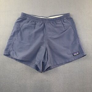 Patagonia Womens Baggies Shorts Blue Gray XS 57058 SP18 Nylon Hiking Water Sport